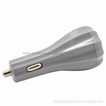 Universal Car Charger for iPad, High-efficiency, Over-current Protection